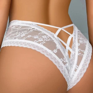 5 Pcs Lot Sexy Womens See Through Lace Panties High Leg Thong G string Underwear - Bild 1 von 20