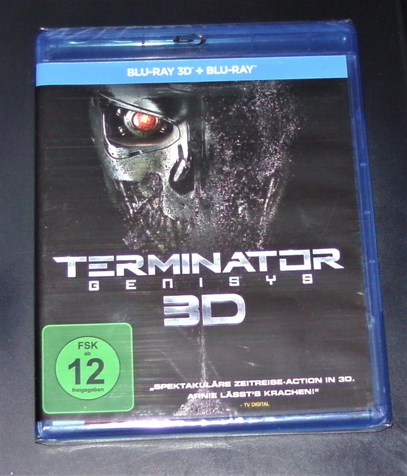 TERMINATOR GENISYS 3D BLU RAY + BLU RAY SCHNELLER VERSAND NEU & OVP - Bild 1 von 2