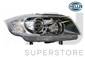 HELLA RH RHS Right Hand Head Lamp (With Xenon) For BMW 3 Series 05~08 E90 Sedan - Picture 1 of 2