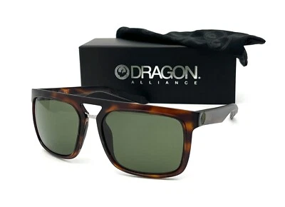 DRAGON AFLECT 32734-244 Matte Tortoise / Green 56mm Sunglasses - Image 1 of 4