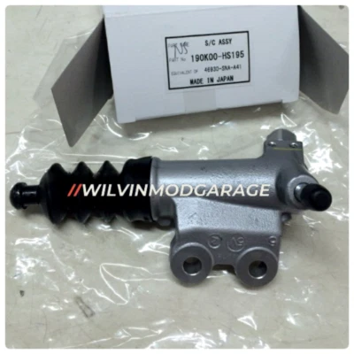 Cilindro esclavo embrague genuino 09-20 Honda Jazz Fit 46930-SNA-A41 Nissin JPN OEM Foto 1 de 4