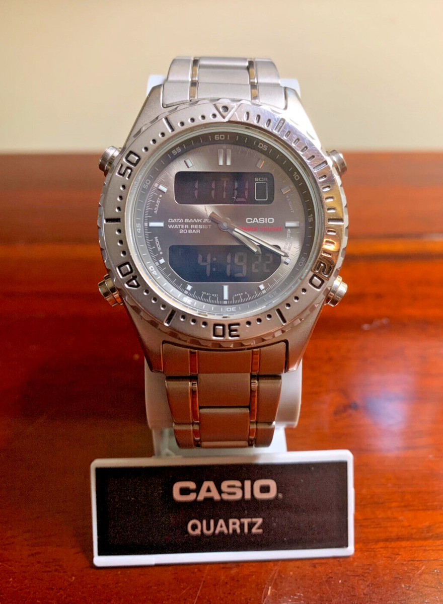 Preços baixos em Relógios de pulso Esporte Casio Databank | eBay Preços baixos em Relógios de pulso Esporte Casio Databank | eBay