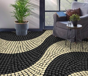 3D Stone Two Colors I7286 Floor WallPaper Murals Wall Print Decal AJ Erin 2023 - Picture 1 of 5