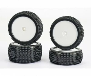 CARSON 1:10 REIFEN + FELGEN SATZ OFFROAD MULTI PIN 4WD BUGGY SOFT # 500900135 - Bild 1 von 1