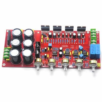 YJ00235-TDA7294 2x 80W + 160W Subwoofer Low Pass Filter Power Amplifier Board - Image 1 of 4