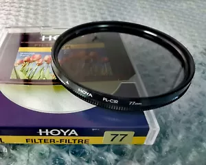 Filtro polarizzatore circolare 77 mm originale HOYA CIR-PL CPL 77 mm polarizzatore - Foto 1 di 5