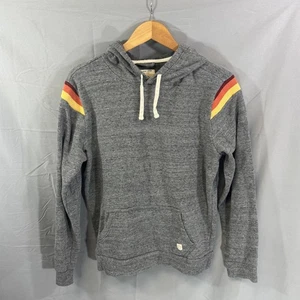 Felpa con cappuccio uomo Marine Layer pullover medio righe retrò spalla morbida felpa - Foto 1 di 6