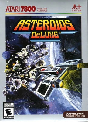 ASTEROIDS DELUXE for ATARI 7800. 7800+, 2600+ NEW IN BOX CIB - Image 1 of 2