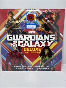 Guardians of the Galaxy Vinyl LP Deluxe Edition Red/Yellow NEW - Picture 1 of 3