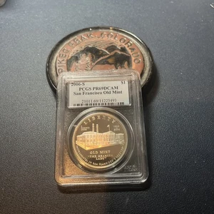 2006-S San Francisco Old Mint Silver Commemorative Dollar PR69DCAM PCGS Proof 69 - Picture 1 of 4