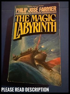 The Magic Labyrinth By Philip Jose Farmer Paperback Book Panther 1981 SOLD USED - Picture 1 of 11