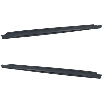 Set of 2 Rocker Panel Trims Front Driver & Passenger Side for MB Mercedes Pair - Изображение 1 из 4
