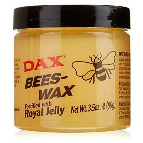 Dax Bees Wax Fortified with Royal Jelly Natural Shiny Hair 3.5 Ounce Pack of 3 - Image 1 of 1
