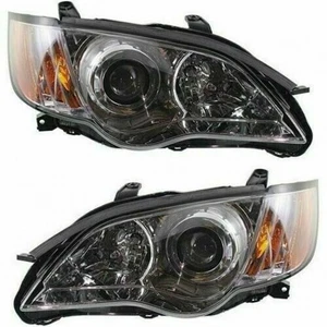 For Subaru Outback Headlight 2008 2009 Pair Driver & Passenger Side w/ Bulbs DOT - Picture 1 of 4