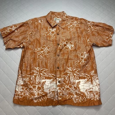 Camisa Patagonia Pataloha Para Hombres Grande Hawaiana Aloha Algodón Orgánico Floral Foto 1 de 4