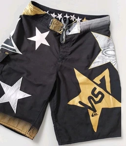 Quiksilver Board Shorts Mens Waist 32 Kelly Slater Surf Design - Picture 1 of 12