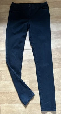 Next Lift Slim & Shape Slim Fit Black Jeans Size 18XL High Waist 34” Inside Leg - Image 1 of 3