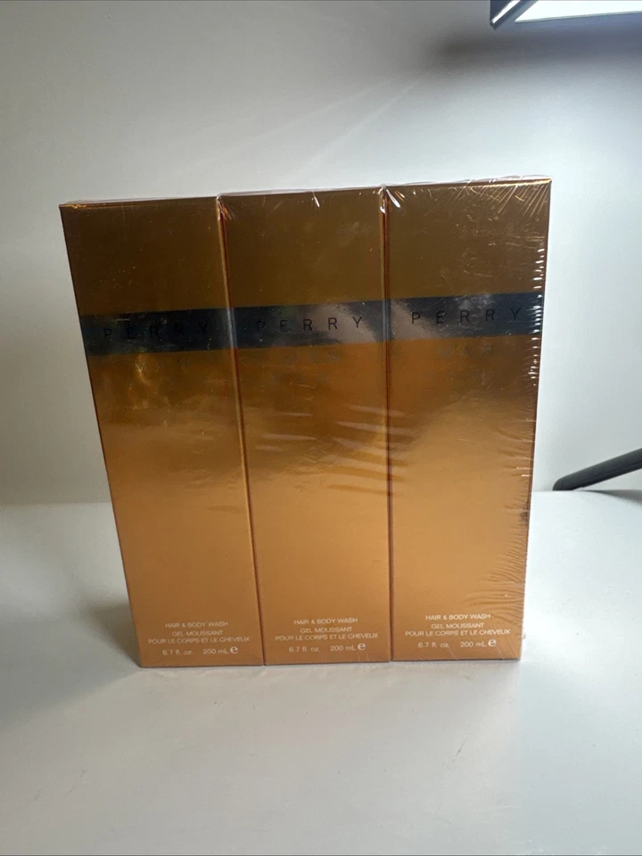 Perry Ellis Perry Man Hair & Body Wash 6.7 Fl. Oz. NWB Pack Of 3 - Image 1 of 2