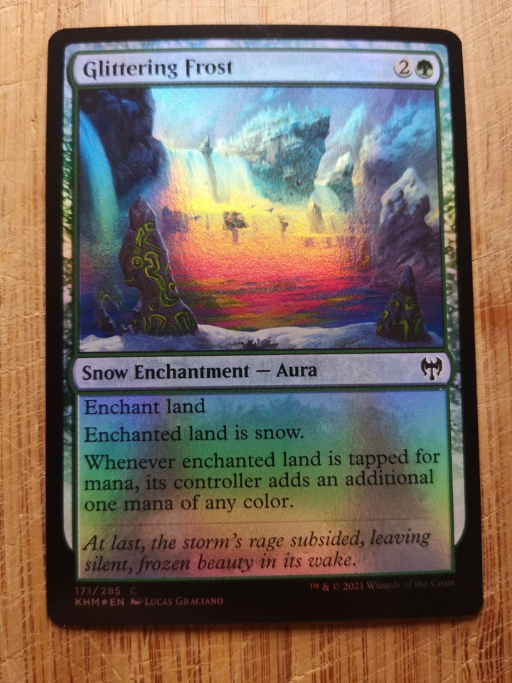 Glittering Frost - Foil - Kaldheim - NM - EN - 171 - Image 1 of 1