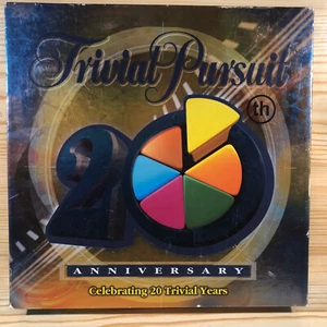Trivial Pursuit 20th Anniversary - 20 Trivial Years - Retro - Hasbro Parker - Picture 1 of 6