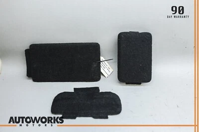 09-15 Jaguar XF XFR X250 Juego de 3 insertos de cubierta de alfombra de maletero trasero OEM Foto 1 de 4