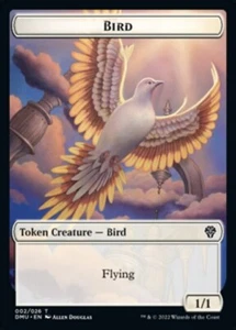 Vogel (002) / Beast Token x1 1x FOIL Dominaria United NM MTG - Bild 1 von 2