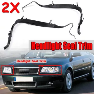2stk Scheinwerfer Zierleiste Dichtung links und rechts für Audi A6 C5 2002-2005 - Bild 1 von 6