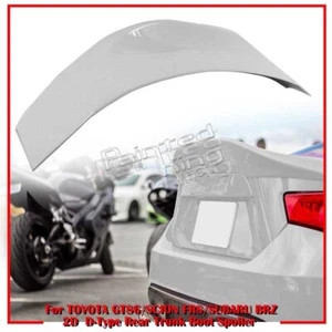 Fit For TOYOTA GT86 SUBARU BRZ SCION FR-S Coupe DTO Trunk Spoiler Paint #37J - Picture 1 of 7