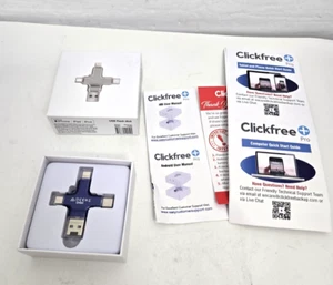 Clickfree + Pro USB Photo & Video Backup & Storage Expansion CF002 Flash READ - Afbeelding 1 van 11