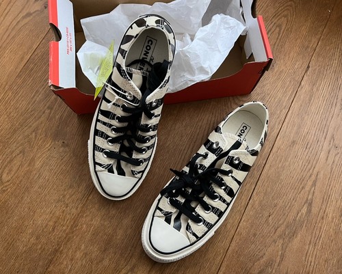 Converse 70 glow in the dark stampa zebrata