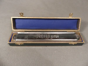 M. Hohner Rheingold C Mundharmonika mit Original Karton - Picture 1 of 8
