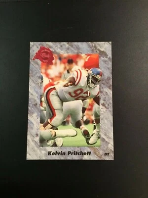 1991 Classic Four Sport #118 KELVIN PRITCHETT Rookie Dallas Cowboys Sharp LOOK!  - Image 1 of 2