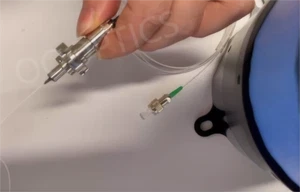 Single Mode Einkanal Optisches Drehgelenk Glasfaser Slipper Ring SMORJ-FC - Bild 1 von 2