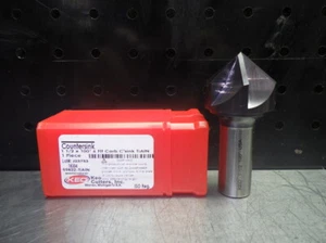 KEO 1.5" 100 Deg 6 Flute Carbide Counter Sink 3/4" Shank 55822-TiAlN (LOC1153A) - Picture 1 of 4