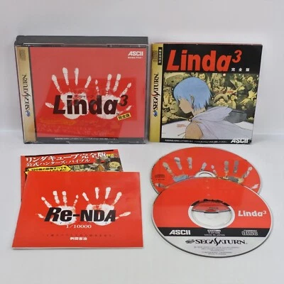 LINDA 3 CUBE KANZEN BAN Sega Saturn 7209 ss - Image 1 of 4