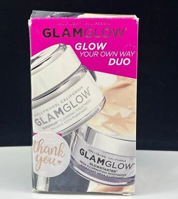 Juego de regalo Glamglow Glowstarter Supermud GLOW YOUR OWN WAY DUO Juego de edición limitada Foto 1 de 2