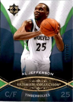 2008-09 Ultimate Collection #43 Al Jefferson  /499 Minnesota Timberwolves - Image 1 of 2
