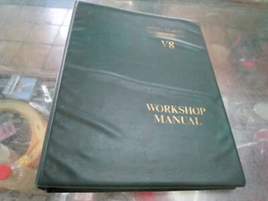 Aston Martin V8 Workshop Manual carbureted model original unused 095 43 0123 - Picture 1 of 17