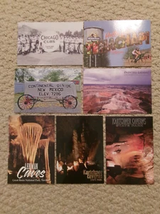 Lot of 7 Post Cards-Catalina Island-Great Basin-Painted Desert-Tehachapi + More - Picture 1 of 5