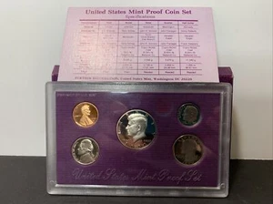 1990 San Francisco Proof Set / Original Mint Packaging / No Stickers or Writing - Bild 1 von 6