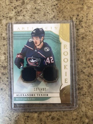 2019-20 UD Artifacts Alexandre Texier /99 AND /499. TWO CARDS! - Image 1 of 4