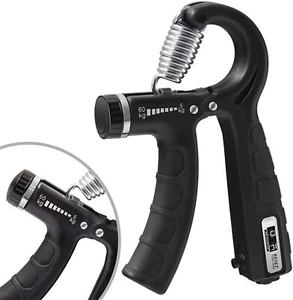 5-60kg Adjustable Hand Grip Strengthener Wrist Forearm Gripper Power Exerciser - Picture 1 of 12