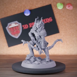 Ranger Miniature Hunter Archer Female Dungeons and Dragons Mini DnD 5e TTRPG - Picture 1 of 8