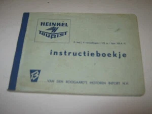 Heinkel original Literatur holländisch niederländisch 60er 5 - Bild 1 von 1