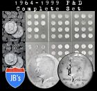 1964-1999 P&D Kennedy Half Dollar 66 Coin Set *Jb's Coins*