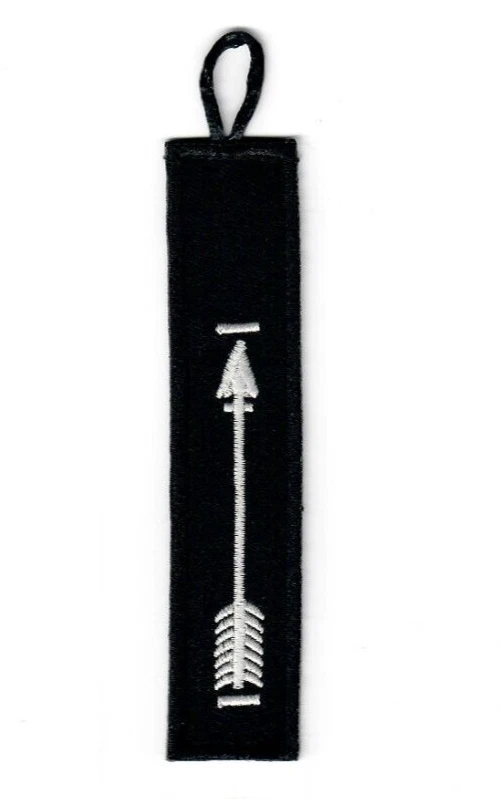 Boy Scout Order of the Arrow OA Pocket Sash White arrow on Black Brotherhood - Image 1 of 1