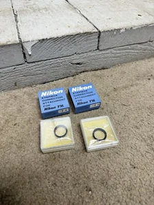 Nikon Eyepiece Correction Attachment -2.0 Bundle Of 2 Rare Vintage (Never Used) - Picture 1 of 16