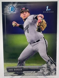 Jake Burger 2017 Bowman Draft Chrome First 1st Prospect Rookie HOT QTY - Picture 1 of 2