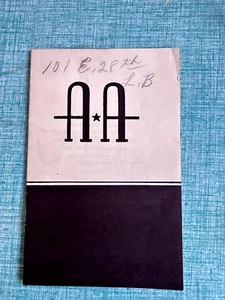 OXFORD GROUP ALCOHOLICS ANONYMOUS PAMPHLET VINTAGE AA RARE  LOS ANGELES GROUP - Picture 1 of 6