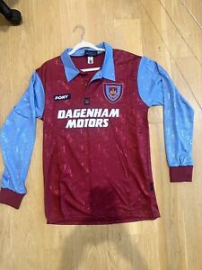Vintage West Ham Untied Home Shirt 1995/1996 Centenary Edition Size XL
